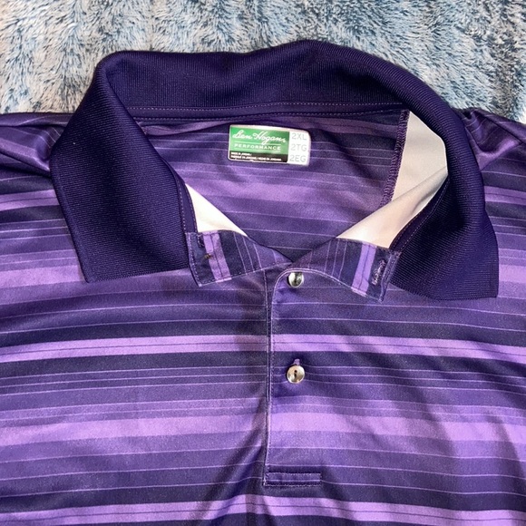 Mens silky polo - Picture 2 of 3